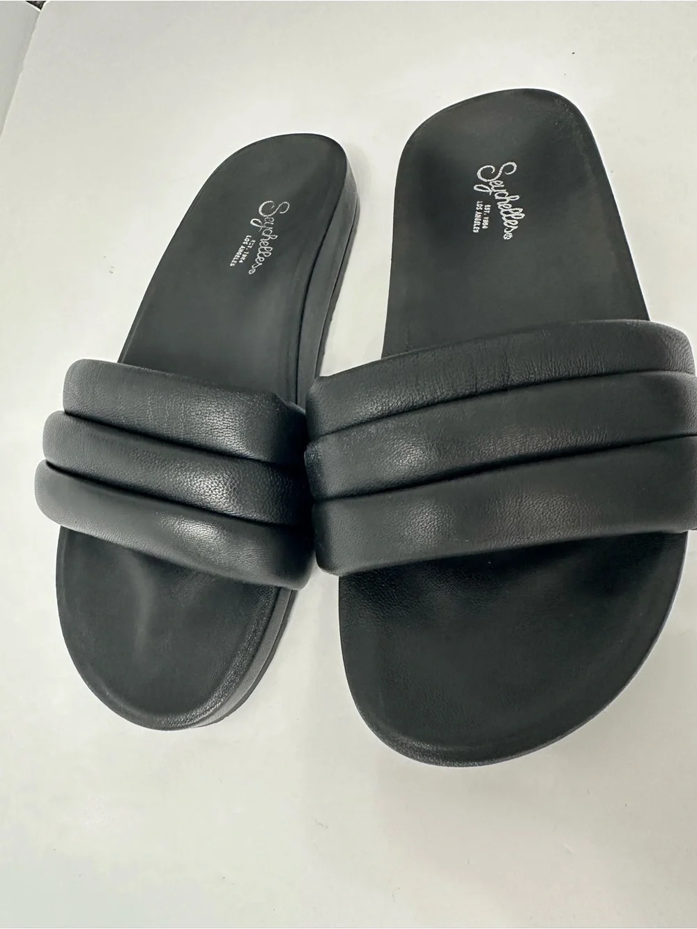 Seychelles Low Key Slide Women 7 Sandals Slip On Minimalist Luxe Beachy Resort